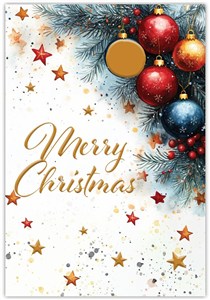 Obrazek Karnet Boże Narodzenie English