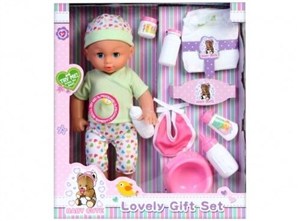 Picture of Lalka bobas 40cm z akcesoriami