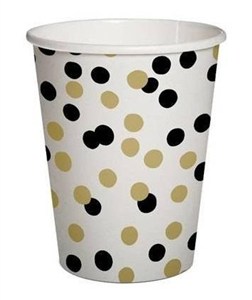 Picture of Kubki papierowe eko Confetti 250ml 10szt