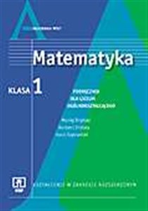 Obrazek Matematyka 1 Podręcznik Liceum Zakres rozszerzony