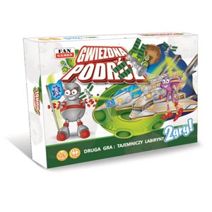 Obrazek GRA 2W1 GWIEZDNA PODRÓŻ LABIRYNT TAJEMNICZY LABIRYNT