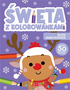 Obrazek Święta z kolorowankami Boże Narodzenie