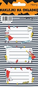 Obrazek Naklejki na okładkę Superbohater