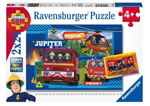 Obrazek Puzzle Strażak Sam na ratunek 2x24