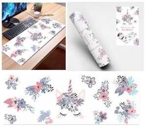 Obrazek Podkładka na biurko jednorożec