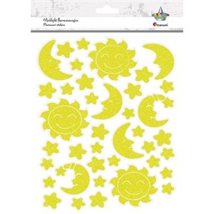 Picture of Naklejki świecące w ciemności 39szt.