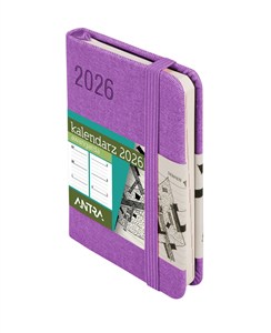 Picture of Kalendarz 2026 Awangarda A7 TDW fioletowy