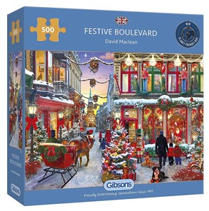 Picture of Puzzle 500 Świąteczna ulica G3