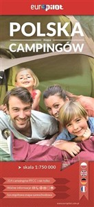 Obrazek Polska mapa campingów 1:750 000