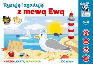 Obrazek Kapitan Nauka Rysuję i zgaduję z mewą Ewą