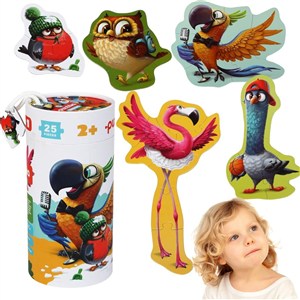 Obrazek Puzzle 25 5w1 Ptaki