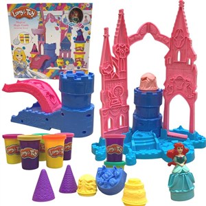 Obrazek Ciastolina zestaw zamek Księżniczka