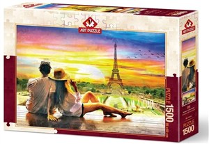 Obrazek Puzzle 1500 Romantyczny zachód słońca