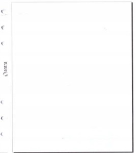 Obrazek Wkład do organizera K/czysta biała ANTRA