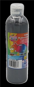 Obrazek Farba dekoracyjna metaliczna czarna 250ml
