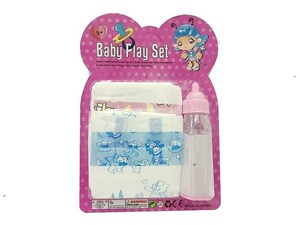 Obrazek Butelka i pieluszka dla lalek