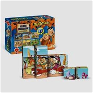 Obrazek Klocki obrazkowe 12 z okienkiem The Flintstones