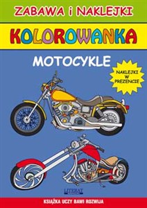 Obrazek Motocykle Kolorowanka