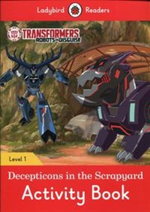 Picture of Transformers: Decepticons in the Scrapyard Activity Book