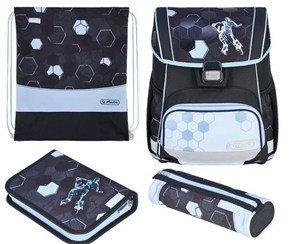 Obrazek Zestaw Tornister Loop Plus Cyber Soccer