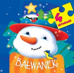 Obrazek Bałwanek 4 układanki