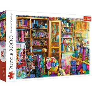 Obrazek Puzzle 2000 Koci raj