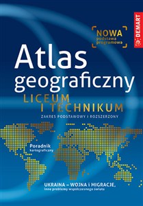 Obrazek Atlas Geograficzny Liceum i technikum Zakres podstawowy i rozszerzony