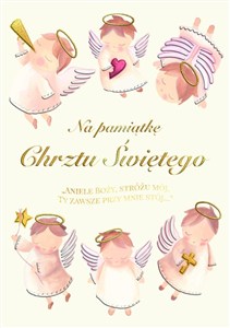 Obrazek Karnet A5 Chrzest Aniołki