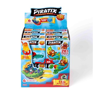 Picture of Piratix Shark Treasure Sea Speeder 1szt.mix