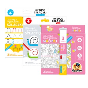 Obrazek CzuCzu Zestaw rysowanek Wróżki 4+