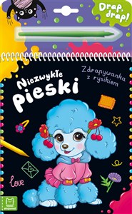 Obrazek Niezwykłe pieski Zdrapywanka z rysikiem