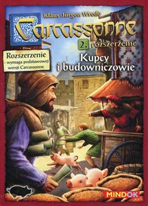 Picture of Carcassonne Rozszerzenie 2 Kupcy i budowniczowie Wymaga podstawowej wersji Carcassonne