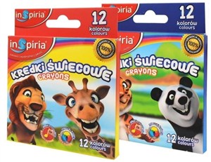 Obrazek Kredki świecowe 12 kolorów