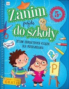 Obrazek Zanim pójdę do szkoły Zestaw edukacyjnych książek dla przedszkolaka