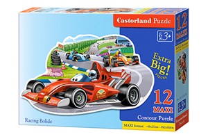 Obrazek Puzzle maxi konturowe Racing Bolide 12 B-120208