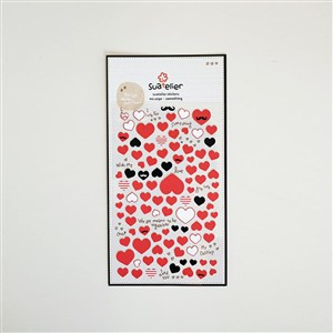 Obrazek Naklejki ozdobne Serduszka