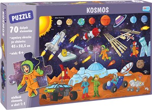 Picture of Puzzle 70 elementów Kosmos