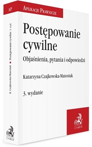 Obrazek Postępowanie cywilne Objaśnienia, pytania i odpowiedzi