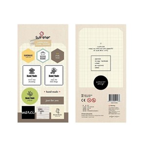 Obrazek Naklejki ozdobne Hand Made Suatelier