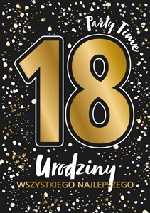 Picture of Karnet A5 18 GLAMOUR BLACK