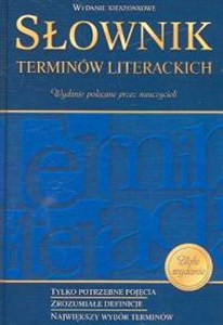 Obrazek Słownik terminów literackich kieszonkowy