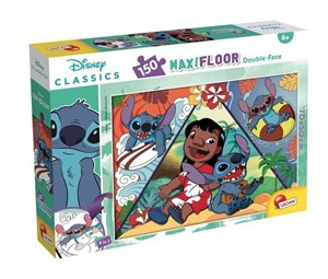 Obrazek Puzzle Maxi Floor Double-Face 150 Lilo & Stitch