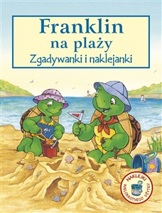 Obrazek Franklin na plaży Zgadywanki i naklejanki