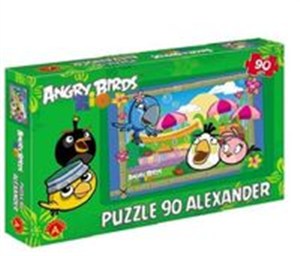 Obrazek Puzzle 90 Angry Birds Rio Na targu