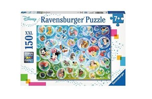 Obrazek Puzzle 150 Bańki mydlane z postaciami Disneya