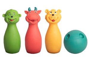 Picture of Rubberky Miękkie Kręgle Pastelowe