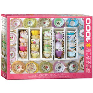 Picture of Puzzle 1000 Tea Cups Boxes 6000-5342