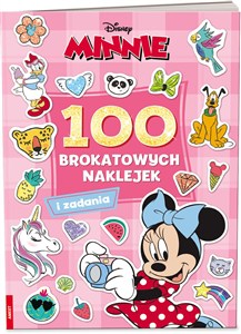 Obrazek Minnie 100 brokatowych naklejek