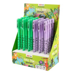 Picture of Długopis wymazywalny niebieski (24szt) EASY