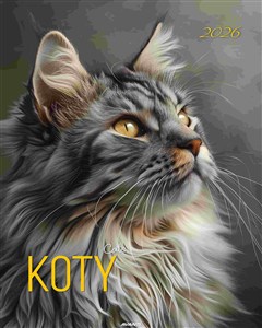 Obrazek Kalendarz 2026 ścienny A3 Koty A3-13
